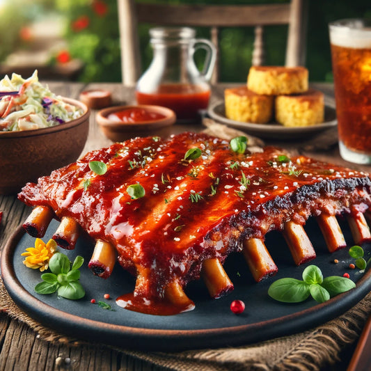 Morningwood Farm’s “Wakey Wakey” BBQ Pork Ribs