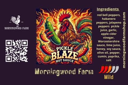 "Pickle Blaze" Hot Sauce