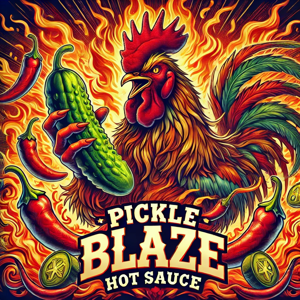 "Pickle Blaze" Hot Sauce